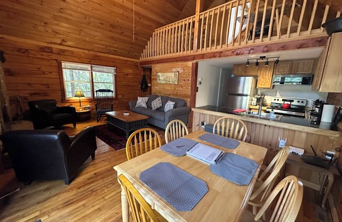 Champion Cabin | Rustic Log Cabin Nestled in Mountain Laurel Near 7 Springs/Hidden Valley