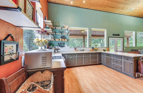 Newport House | Rustic & Modern Home w/Forest Views in Newport!