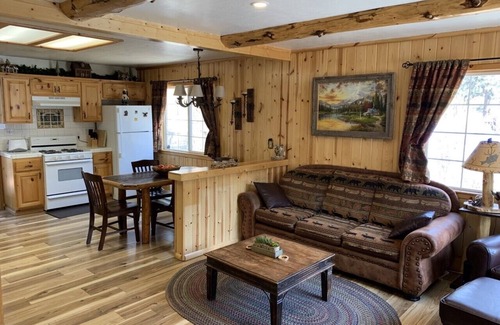 Big Bear City Cabin | Rustic, Quite Log Cabin, Perfect for Romantic Couples or Small Families!