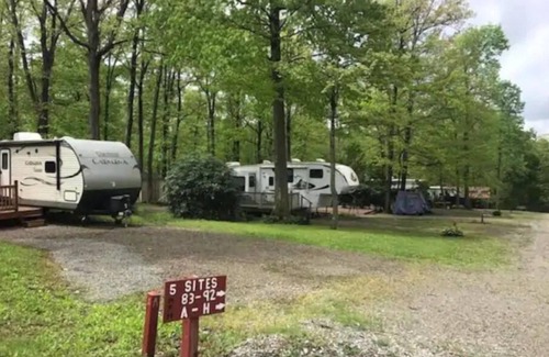 Jones Mills RV Rental | RV Campsite, or tent in the Laurel Highlands