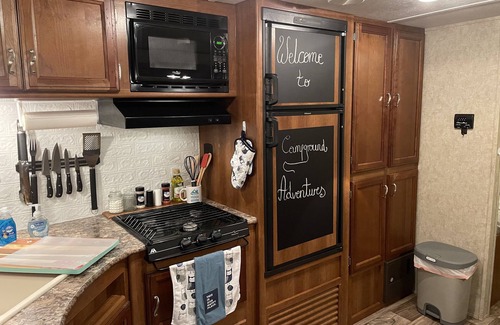 Black Creek RV Rental | RV Glamping on Ischua Creek @ Campground Adventures