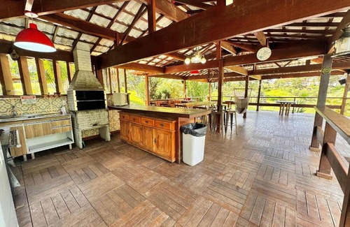 Campo do Coelho House | Sítio Exclusivo com Área Gourmet, Piscina e Natureza