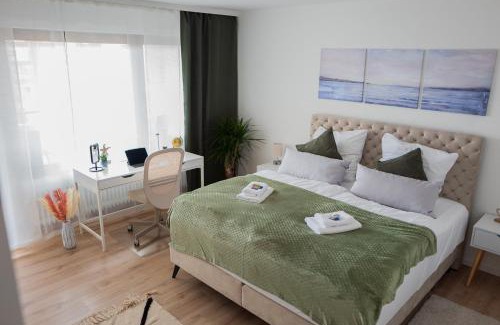 Center Apartment | Südstrand, Zentral, Balkon, Wifi, Fahrstuhl, Parken