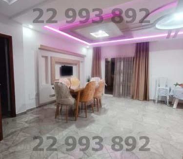 Dar Allouche Apartment | S+3 à 400 métre du plage dar allouche Raouf'RDC