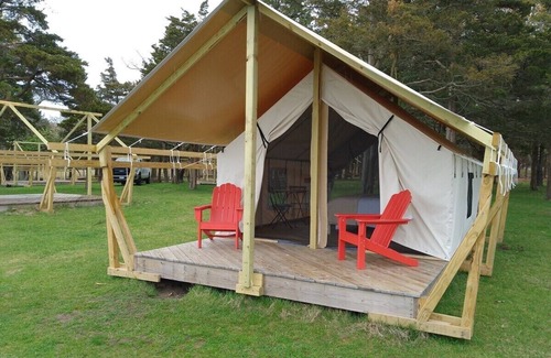 East Hampton RV Rental | Safari Tent Glamping,S9-CedarPt, East Hampton, NY