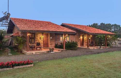 Mahiravani House | SaffronStays Lake House Marigold, Nashik - rustic cottages with private plunge pool