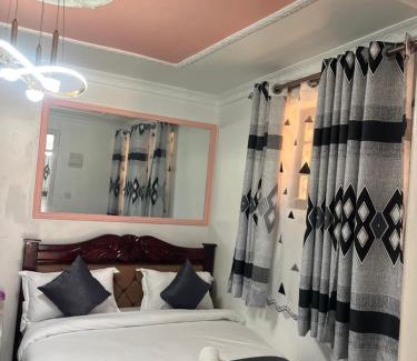 Eldoret House | Sahel Executive Studio apartment with separate kitchen and bathroom in another section from the main room for cheap accommodation in Elgon View near Eldoret sports club,Rapha Hospital, Naivas supermarket, rupha mall, and Eldoret International Airport