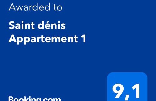 Nord - Gare Apartment | Saint dénis Appartement 1