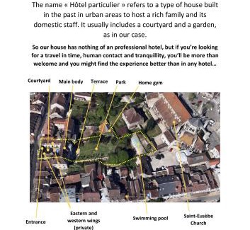 Auxerre Bed & Breakfast | Saint-Eusèbe Mansion - Hôtel Particulier St-Eusèbe