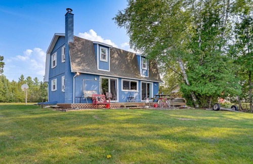 St. Helen House | Saint Helen Lake House with Private Beach and Fire Pit