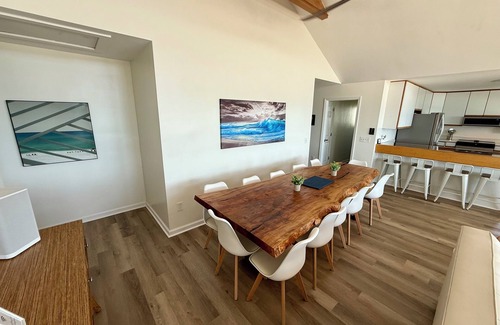 Indian Beach House | Salty Haven - Endless Views- Private Beachfront House & Pool- 7 Bedroom + 5 Bath