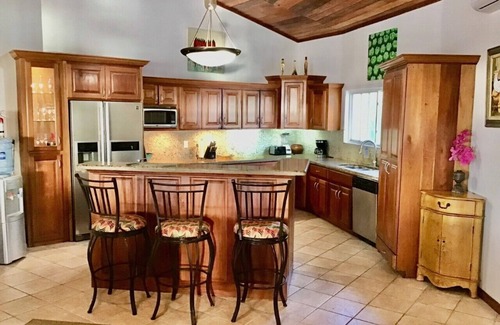 Boca Ciega Villa | San Pedro oceanfront spacious 8 bedroom/5 bath Villa beautiful views of the reef