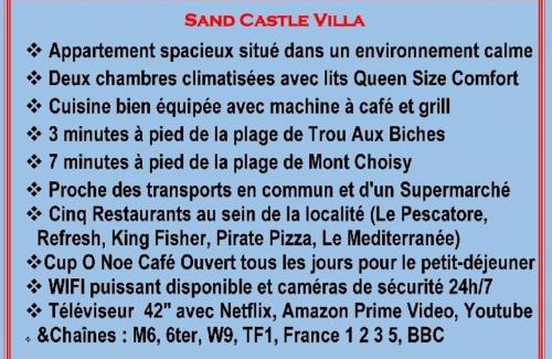 Mont Choisy Apartment | Sand Castle Villa