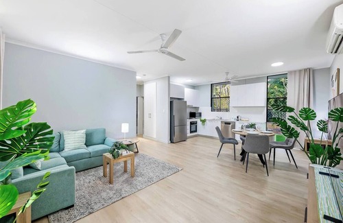 Nightcliff House | Sandalwood Oasis Tropical Serenity near Waterfront