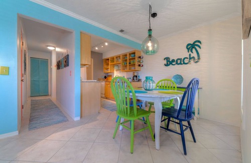 St. Augustine Beach Condo | Sandy Feet Retreat, 3 Beds, Walk to Beach, Shops & Pier, Beach Items Included
