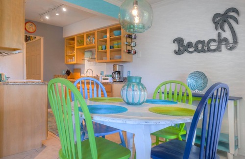 St. Augustine Beach Condo | Sandy Feet Retreat, 3 Beds, Walk to Beach, Shops & Pier, Beach Items Included