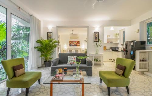 Reis Magos Apartment | Santa Tera Homely 1&2bhk Apartments With Common Pool & Kitchen & Security & Wifi, Near to Candolim