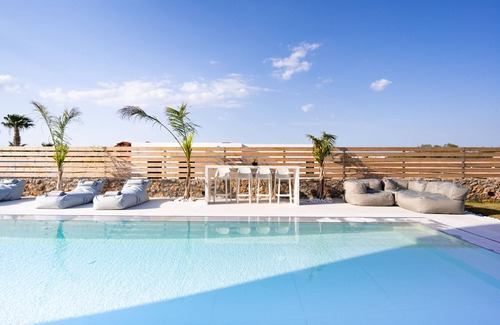 Analipsi House | Sardines Luxury Villa 3 with Private poll , garden , parking and Gym