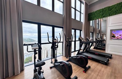 Centro Apartment | Sauna Academia Sinuca 3 min a Pé mar Ar quente