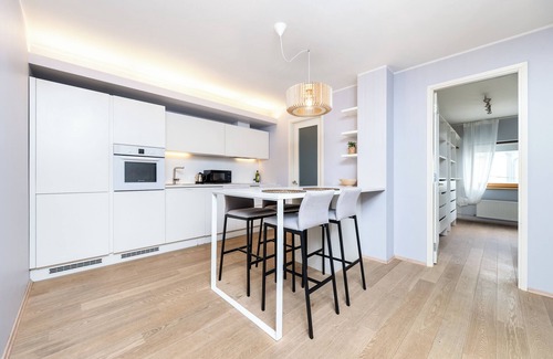 Kadriorg Apartment | Sauna/balcony/Underground parking/2BR/90m2