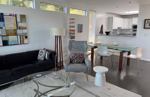 Sausalito Condo | Sausalito Bay Views and Mid-Century Chic - 12 minutes to SF