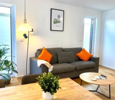 Mainz-Bingen Apartment | Schickes Loft zentral in Eltville mit kostenlosem Parkplatz