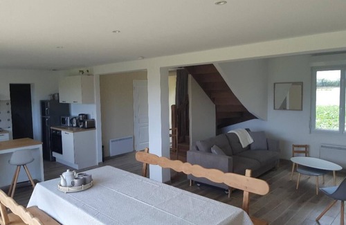 Plouneour-Trez House | Sea view cottage (4/6 people) 300 meters from sandy beaches