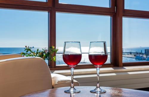 Srodmiescie Apartment | Sea Towers Gdynia Apartament z Widokiem na Morze