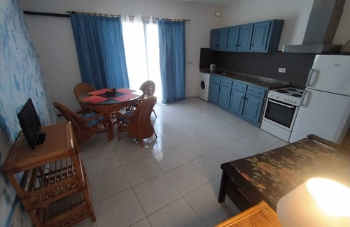 Bugibba Apartment | Sea view 1 bedroom apartment with back terrace in St Paul's Bay, Bugibba