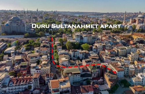 Sultanahmet Apartment | Sea View 2 Bedrooms Connected Suite with Balcony