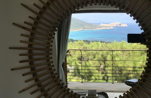 Marine de Davia Villa | Sea view and Cap Corse, 6 minute walk to beach, n heated swimming pool , Davia