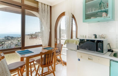Bodrum Villa | Sea View House w Garden and Balcony 8 min to Beach