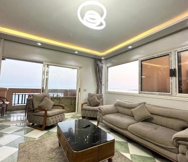 Al-Muntazah Apartment | Sea View three bed room High Floor fully AC free WI-FI and parking