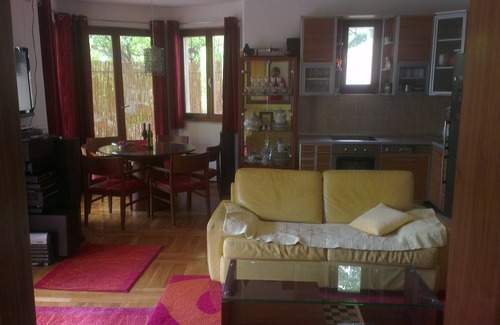 Utjeha Villa | Sea view VILLA, private pool, 200 m to the beach, BBQ, palms, oak trees