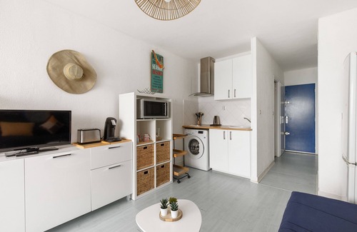 Le Grau-dʼAgde Apartment | Seafront studio in Grau d'Agde, breathtaking view