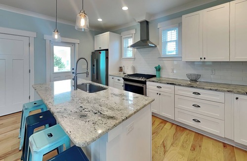 Kure Beach House | Seahorse by the Sea | Modern Comforts, Outdoor Living + Beach Access