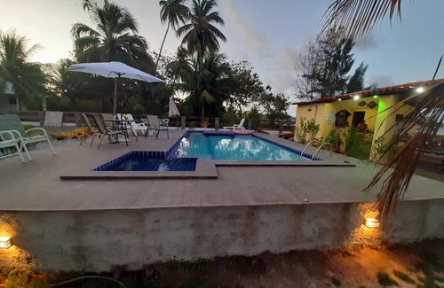Ilha de Itamaraca House | Seaside, 24h security, comfort and quality for 20 people, with kiosk