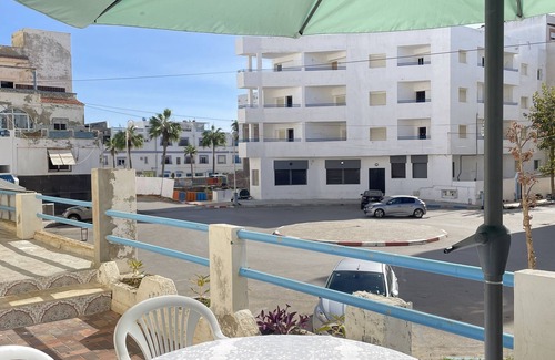 Restinga Smir Apartment | Seaside Serenity: Your Stylish Retreat in Martil Steps Away from the Beach Bliss