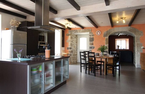 Saint-Just-pres-Brioude Cottage | Secluded Village Retreat: Historic 3-BR Cottage with Garden, Terrace & Fireplace