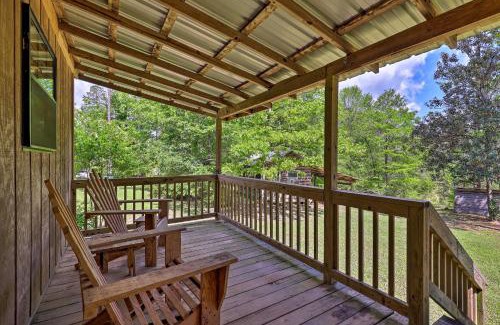 Neely House | Secluded Cabin with Pond about 37 Mi to Gulf Coast!