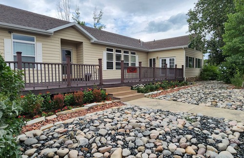 Lander House | Secluded Home on River near Lander - "It's MORE than OK in WY!" - Best Views!