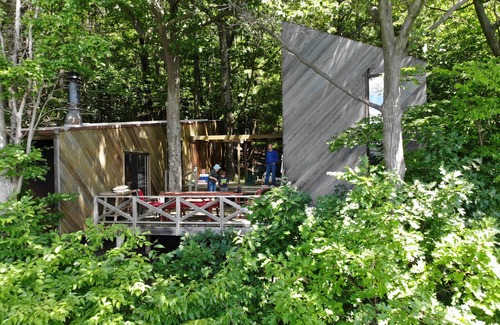 Skaneateles House | Secluded house on Skaneateles Lake with long lakefront