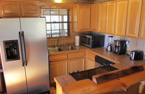 Topton Cabin | Secluded, lake view with hot tub, billiards, ping pong & hammock