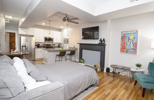 Over-the-Rhine Condo | Secluded & Spacious 1BR Condo – Central in OTR