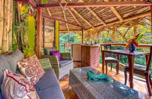Bocas del Toro House | Secret Jungle Treehouse by the Sea, 2 bedrooms.