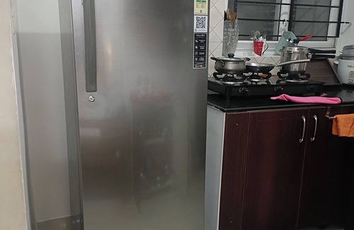 Pallavaram Apartment | secured gated community 2-bedroom apartment with AC, fitness room, swimming pool