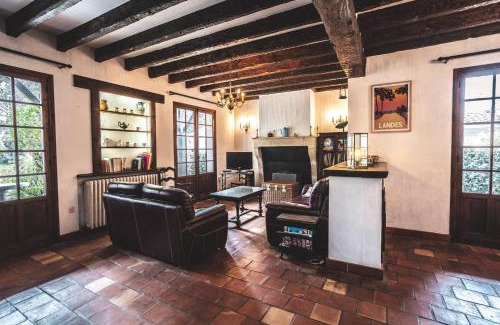 Les Estagnots Villa | SEIGNOSSE Villa LA FERME pour 8 personnes à 500m des plages