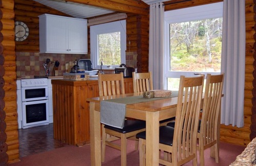 Duirinish Cabin | Self-Catering log cabin near Plockton and the Isle of Skye secluded, well equipped and dog friendly.