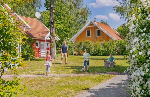 Muritz Apartment | Semi-detached house Storch, 6 persons, 80 sqm, GS, fireplace (13) - Holiday village