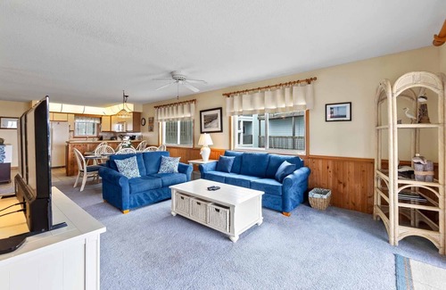 Rodanthe Condo | Semi-Oceanfront Condo w/Private Balcony, Resort Pool, Elevator, Beach Boardwalk